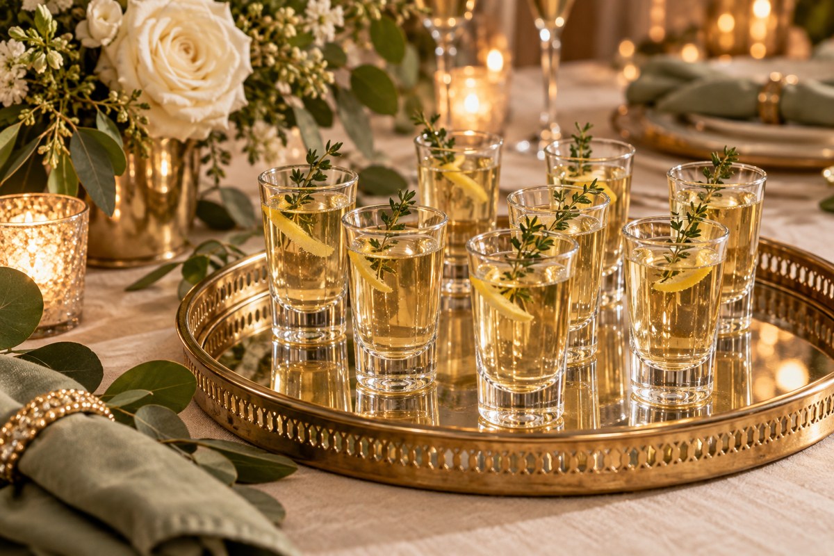 Send-Off Shot — styled beverage inspiration